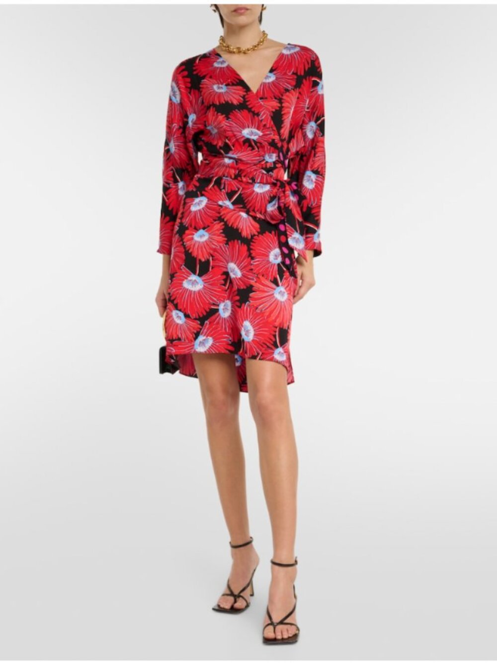 Diane von Furstenberg Mikah Mini Dress Size 8 NWT